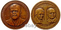 1911 Chemnitz Medal, 100th Years machine factory Germania front Swallow and