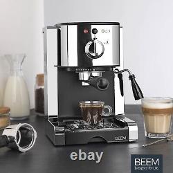 BEEM ESPRESSO-PERFECT Espresso Machine Strainer 20 Bar with Milk Foam Nozzle