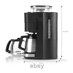 BEEM FRESH-AROMA-PERFECT III Coffee Maker Filter Machine with Grinder & Timer
