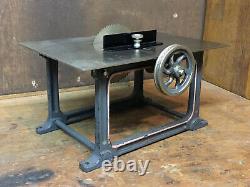 BING large circular saw 16.5x11 cm cast iron 1910-15 drive model for steam engine