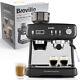 Breville Barista Max+ Vcf152x Strainer Machine Espresso Machine With Grinder