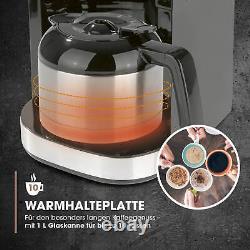 Barista Coffee Maker Grinder Insulating Pot Coffee Maker 1000 Watts Stainless Steel