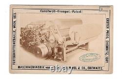 CAB photo machine factory by Oscar Schimmel in Chemnitz 1870s