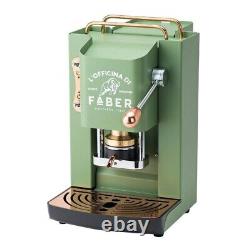 Coffee Faber Pro Total Deluxe Acid Green E Gold Machine