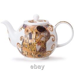 Dunoon Teapot Large Belle Epoque Klimt Kiss 1.2L