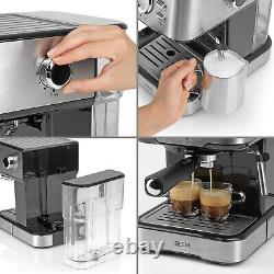 Espresso machine sieve carrier barista sieve carrier machine milk foam nozzle 15 bar