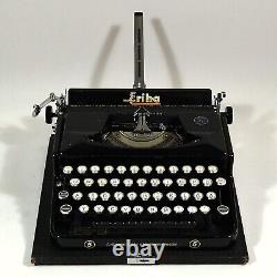 Excellent condition ERIKA model 5 typewriter decoration shabby vintage