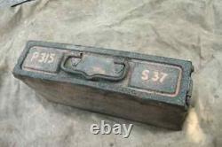 Germany WWI Box for machine gun belt from MG 34 Wehrmacht Collection