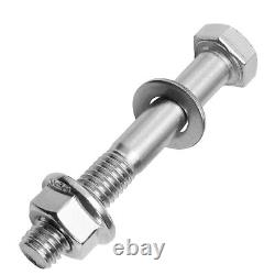 Hex screws with shaft incl. Gland nuts & washers A2