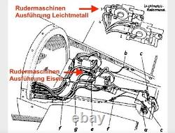 Luftwaffe rowing machine heights & side rudders Fieseler Fi 103 V1 WW2