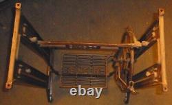 Sewing machine cast iron metal frame simanco old top industry nostalgia decoration