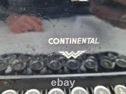 Typewriter Continental Hiker Black Old Antique Office Technology #243459