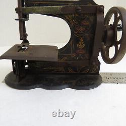 Vintage Miniature Toy Sewing Machine From Germany Working View Video